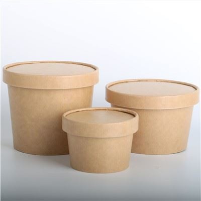 Kraft Daim Ntawv Me Ice Cream Cups
